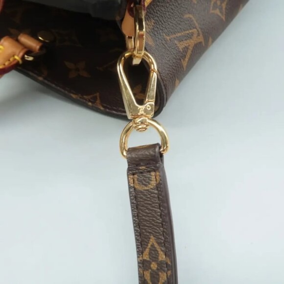 100% Authentic Louis Vuitton Montaigne Brown Monogram Canvas Satchel - Picture 7 of 12